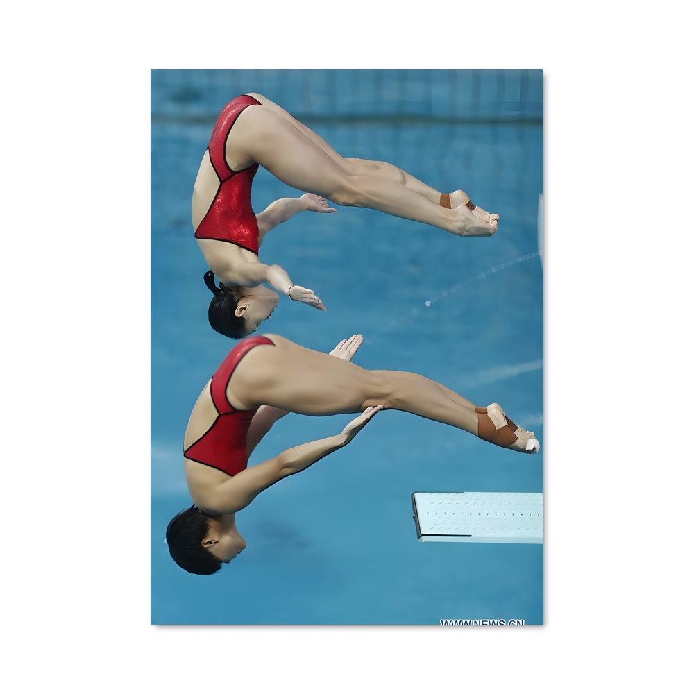 Poster Springboard de diving